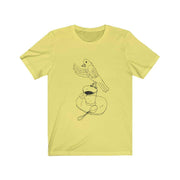 Cortado T-shirt by Tattoo artist Auto Christ T-Shirt Printify Yellow XS 