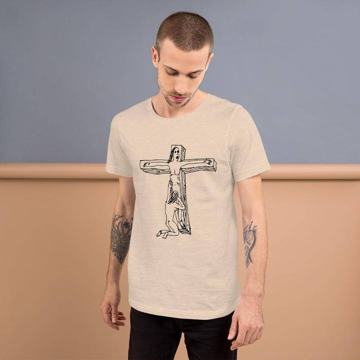Last Joy Limited Edition t shirt by Tattoo artist Auto Christ !  Love Your Mom  Heather Dust M 
