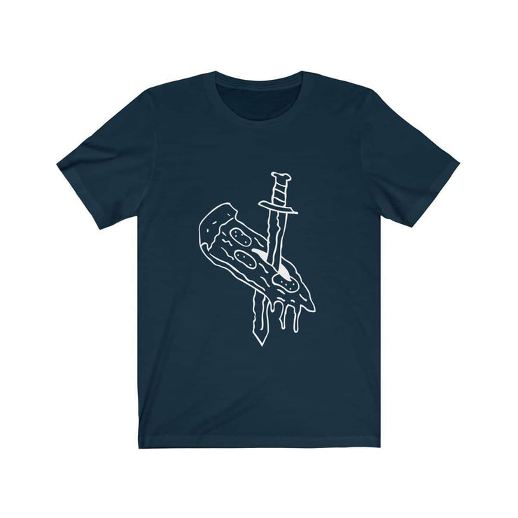 Pepperoni T-shirt by Tattoo artist Auto Christ T-Shirt Printify Navy XS 
