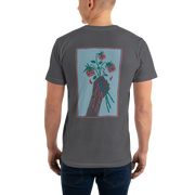 Roses Short-Sleeve Unisex T-Shirt by Tattoo Artist Dane Nicklas  Love Your Mom  Asphalt XS 