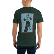 Roses Short-Sleeve Unisex T-Shirt by Tattoo Artist Dane Nicklas  Love Your Mom  Forest XS 
