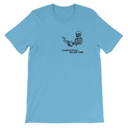 Short-Sleeve Unisex T-Shirt by Tattoo artist Kazisvet  Love Your Mom  Ocean Blue S 