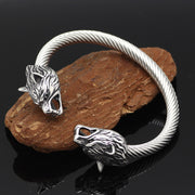 Viking Dragon Bracelet - Stainless Steel Bangle Dragon Cuff Vikings Norse Bangle Pagan Gift Snake Gothic Bracelet Retro Dragon Bracelet Gift 1 1   