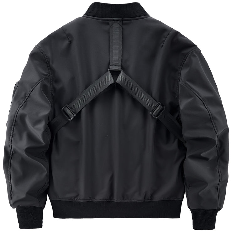 Techwear Men’s Multi Pocket Frock Coat Jacket, Functional Zipper Coat, Winter Windbreaker, Black Tactical Coat, Versatile Jacket, Cyber Tactical 1 Love Your Mom   