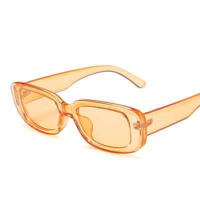 Sunglasses Square Jelly Color Too Glasses 1 Love Your Mom Tangerine  