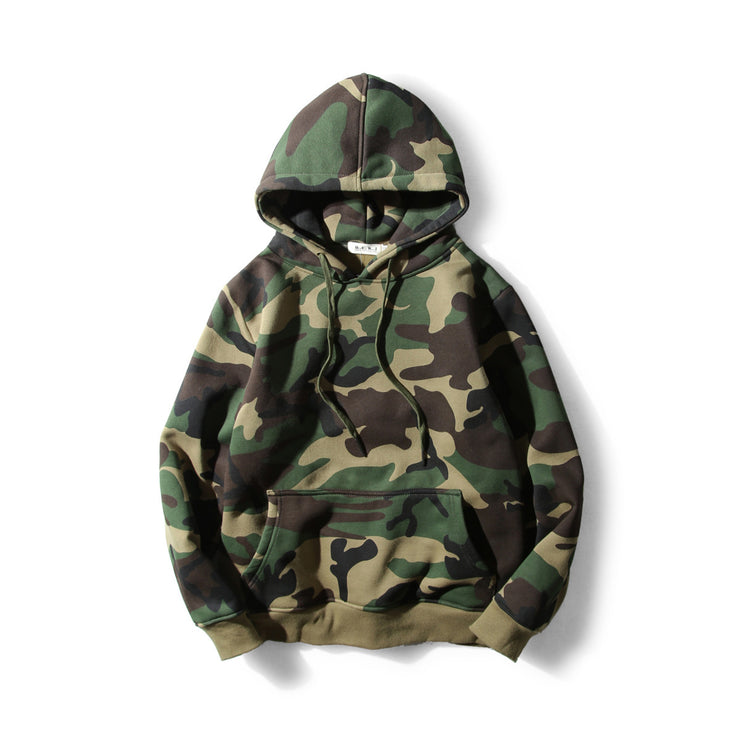 Camo Hoodies, 100% Cotton Rave Techno Festival Hoddies, Army Green Camouflage  Sweatshirts 1 1   
