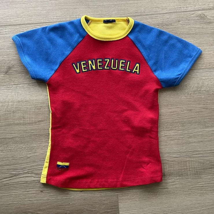 Y2K France - Brazil - Erie Baby Tees - Embroidered Aesthetic Tee - Women Clothing - Retro Blokette Aesthetic - Soccer T-Shirt Y2K, coquette aesthetic Shirt for her 1 1   