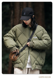 Tokyo Down Cotton Parkas, Warm  Padded Japanese Streetwear Jacket Coat 1 Love Your Mom   