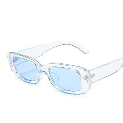 Sunglasses Square Jelly Color Too Glasses 1 Love Your Mom Blue  
