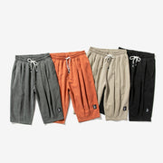 Summer Japanese Korean Overalls, Harem Pants Men Short Joggers Chinese Style, Calf-Length Casual Baggy Pants Male Capris Trousers Plus Size 8XL 1 1   