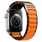 Apple Watch Metal Band, Black, Pink, Red, Green IWatch Band Nylon Strap gift 1 1 Orange black 40to41 