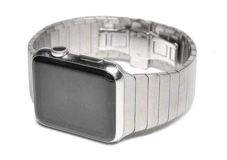Apple Watch Metal Band , Classy Retro Stainless Steel Strap Bow Buckle IWatch Band 1 1 Bow titanium 316A 384041mm 