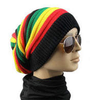 Jamaica Dub Reggae Marley Hat - Jamaican Rasta Beanie - One Size Fits All - Winter Warmer loveyourmom Love Your Mom   