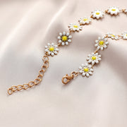 daisy necklace Choker, Tiny Daisy Necklace, sunflower Flower Necklace, Minimalist 1 1   