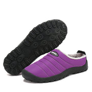 Casual Fleece Warm Shoes, Soft Cozy Plush Shoes for Men, Stylish Fashion Streetwear Shoes, Everyday Wear, Comfy Men’s Footwear loveyourmom Love Your Mom Purple 36 