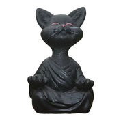 Frog Meditat, Meditation Zen Buddhist Gift, Frogs Lovers Gift, Desk Decoration 1 1 Black  