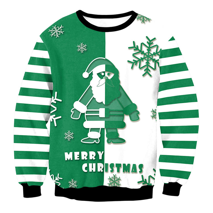 Cute Ugly Funny Christmas Graphic Sweatshirts, Long Sleeve Crewneck 1 1 SWYS070 L 