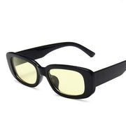 Sunglasses Square Jelly Color Too Glasses 1 Love Your Mom Black and yellow  