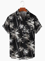 New Summer Casual Independent Station Hot Sale Printed Hawaiian Shirt Men's Vacation Seaside Cross-border loveyourmom Love Your Mom OFSX 00946 2XL 