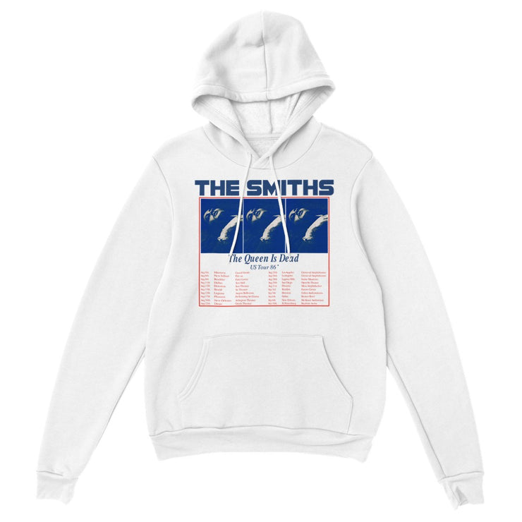 The Smiths Vintage Hoodie, Us Tour 86 Queen Is Dead Hoodie, Graphic Tees ,Aesthetic Hoodie ,Grunge Hoodie Print Material Love Your Mom White S 