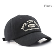 New York Vintage Baseball Hat, Baseball Dad Hat Cap, Embodied USA Trucker Hat, Summer Beach Cap, Adjustable Sun Hat, Aesthetic Designer Curved Hat loveyourmom Love Your Mom Black  