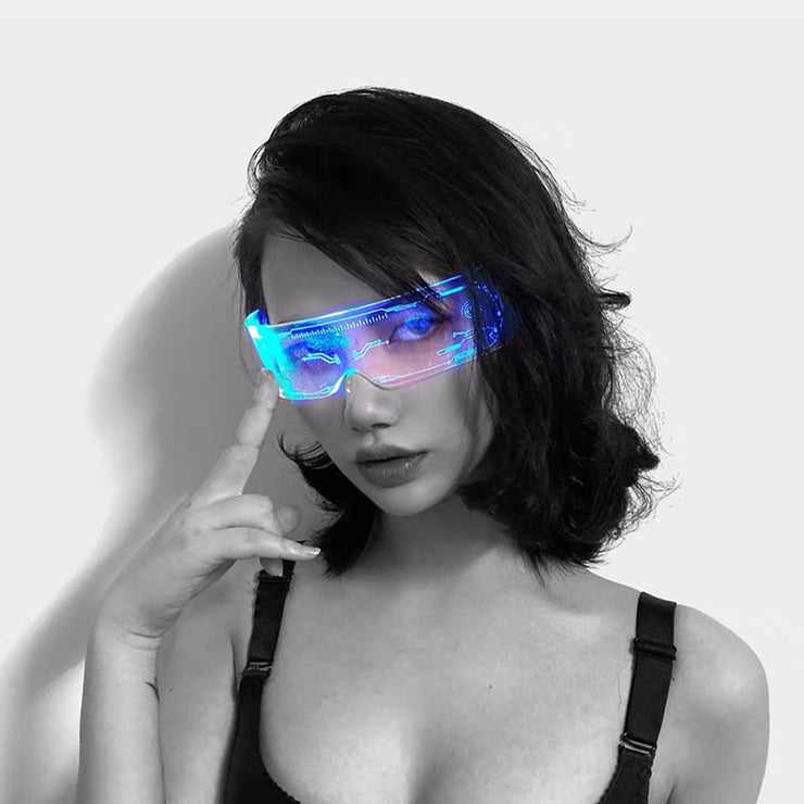 Luminous LED Light Up Glasses | Rave Glowing Neon Light Flashing Party Glasses | event decor and Party Decor | gifts | house decor | party gifts 1 1 Upgrade  