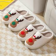 Christmas Slippers Shoes Family Gift, 2023 Xmas Elk Slippers Slip On House Shoes 1 1   