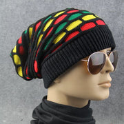 Jamaica Dub Reggae Marley Hat - Jamaican Rasta Beanie - One Size Fits All - Winter Warmer loveyourmom Love Your Mom   