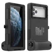 Diving iPhone Case, Pc+Abs Material Seamless Fully Enclosed Technology, Waterproof Case , Sensitive Keys for Outdoor Snorkeling 1 1 Black Iphone12 