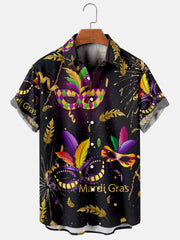 New Summer Casual Independent Station Hot Sale Printed Hawaiian Shirt Men's Vacation Seaside Cross-border loveyourmom Love Your Mom   