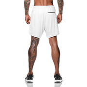 Running Workout Gym Short Pocket Pants, Summer Beach Leisure Pants Men, Double Shorts with Pocket, Mesh Sports Pants plus Size loveyourmom Love Your Mom   