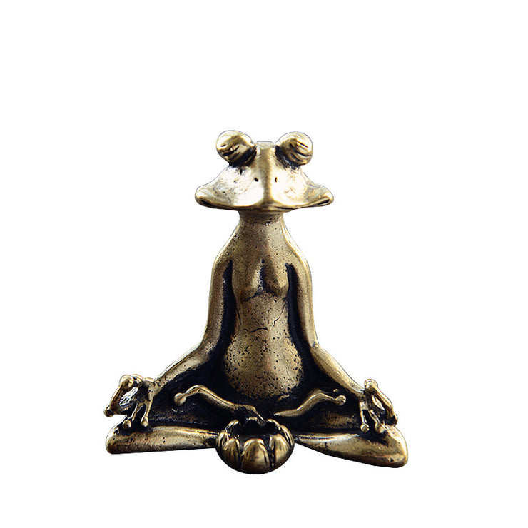 Frog Meditat, Meditation Zen Buddhist Gift, Frogs Lovers Gift, Desk Decoration 1 1 Frog incense stick  
