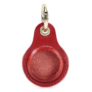 Apple AirTag Keychain For Dog or Cat, Leather Pet Anti-loss Keychain Positioning Tracker Holster 1 1 Red  