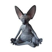 Sphinx Cat Meditat, Meditation Zen Buddhist Gift, Sphinx Lovers Gift, Desk Decoration 1 1   