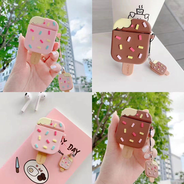 Cute Pink Ice Cream AirPods Pro Cover Case For Her 1 1   