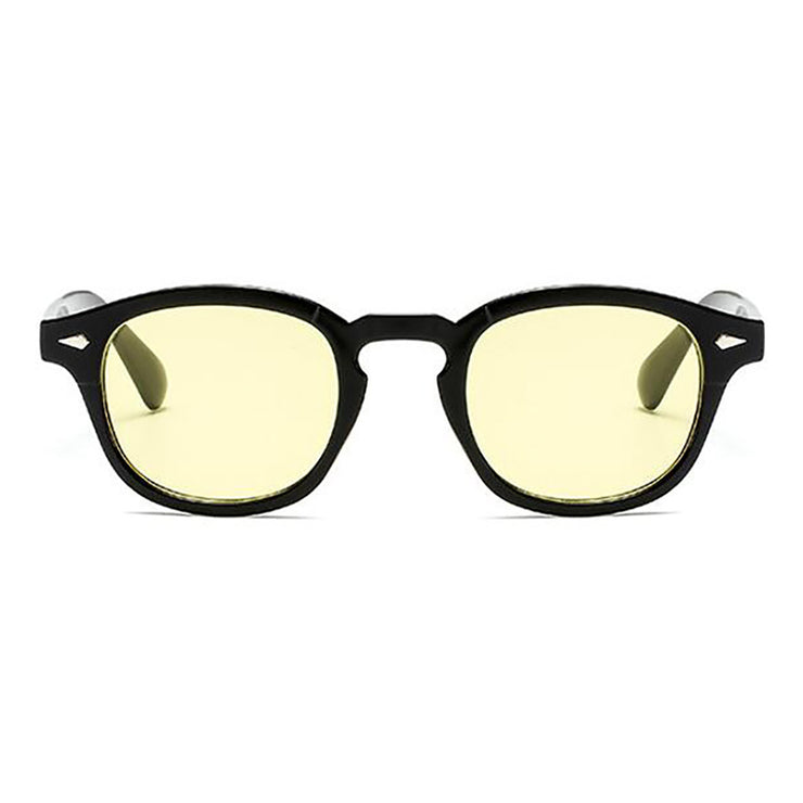 Depp Styles Sunglasses, high-end acetate finish UV400 1 1 Yellow  