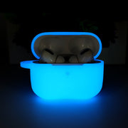 Glow Neon AirPods Pro Silicone Case, Luminous Glow In The Dark Rave reflective cool AirPods Pro Cover 1 1 Blue AirPods Pro 