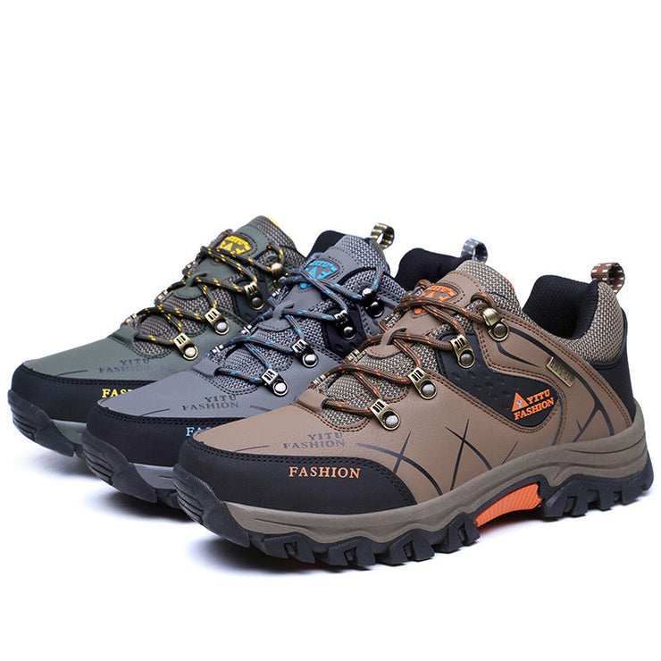 Outdoor Hiking Shoes Men, Travel Mountain Shoes, Nature Adventure Weekend Trip Shoes, Large Size Hiker Shoes, Hiker Gifts loveyourmom Love Your Mom   