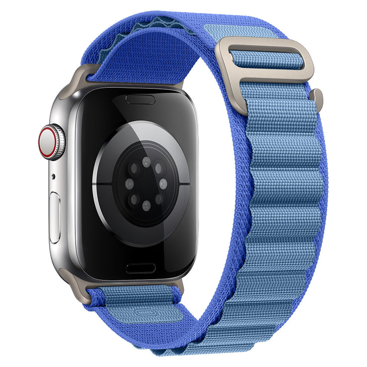 Apple Watch Metal Band, Black, Pink, Red, Green IWatch Band Nylon Strap gift 1 1 Light Blue 40to41 