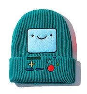 Embroidered BMO Beanie Hat, Retro Gamers Beanie Hat Gift 1 1 Green M 