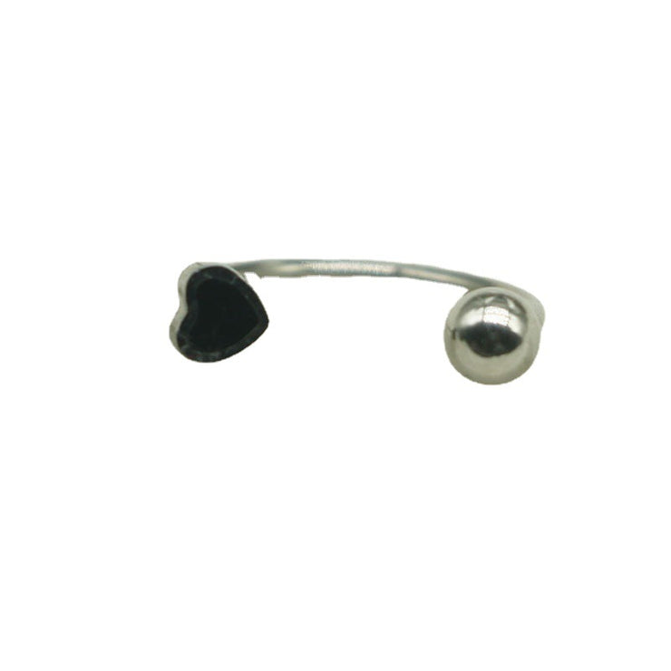 Lip Ring Piercing Jewelry, Titanium Steel Horseshoe Sweet heart - lip ring Cool Niche Drop loveyourmom Love Your Mom   