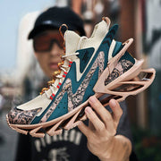 Techwear Sneaker Cyberpunk Shoes Futuristic - Neon Rave Sneakers. Luxury Designer Street Wear Trap Teachwear 1 1   