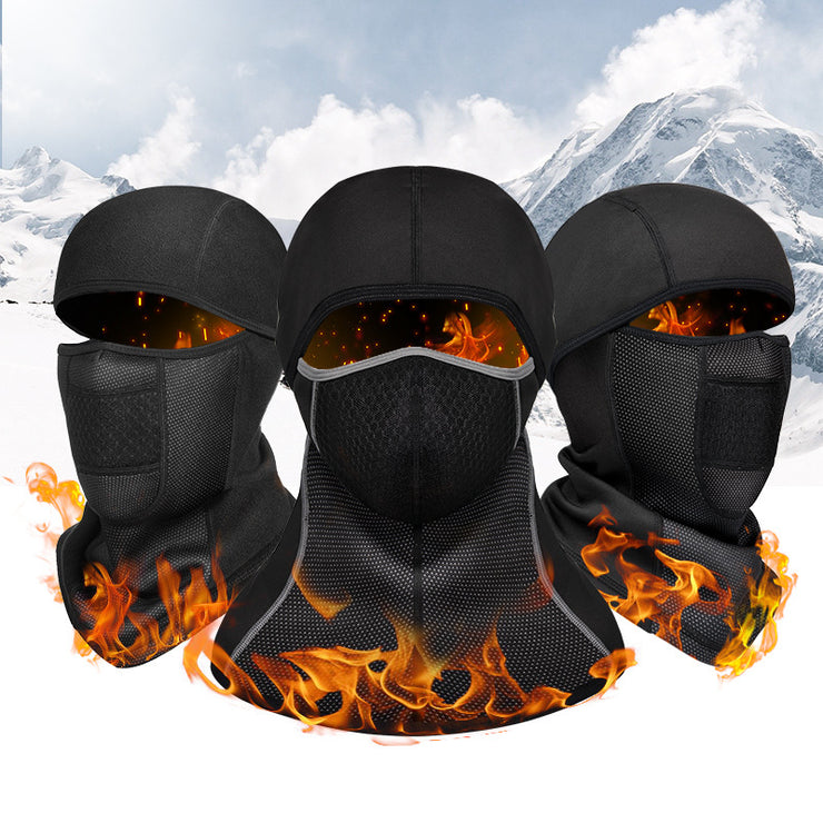 Cold Wea er Balaclava Windproof ermal Winter Rave Warmer Scarf for Cycling Motorcycling Running Skiing Snowboarding 1 1   