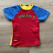 Y2K France - Brazil - Erie Baby Tees - Embroidered Aesthetic Tee - Women Clothing - Retro Blokette Aesthetic - Soccer T-Shirt Y2K, coquette aesthetic Shirt for her 1 1 NVTX3035 L 