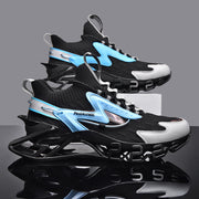 Neon Blade Urban Streetwear: Authentic Japanese Techwear Sneakers 1 1 Black blue 39 