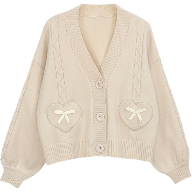 Japanese Butterfly JK Uniform Jacket, Soft Warm College Style Jacket, V-neck Aesthetic Jacket, Highschool Jacket, Artisan Designer Jacket 1 1   