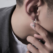 Berlin Man Rave Festival S925 Silver Earrings, Ruffian Star Sense Earrings loveyourmom Love Your Mom   