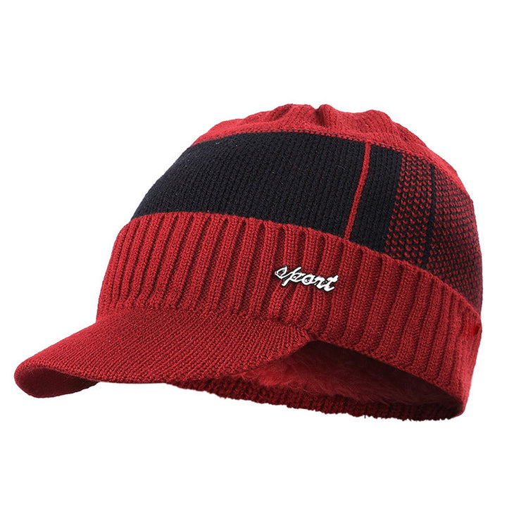 Winter Beanie Hat + Neck Warmer Set | Thick Fleece, Windproof Visor Design loveyourmom Love Your Mom   