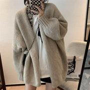 Women Knit Cardigan Jacket, Women's Thick Lazy Casual Comfortable Knit Cardigan, Soft Waxy Warm Sweater, Women's Knit Cardigan, Warm Top. 1 1   