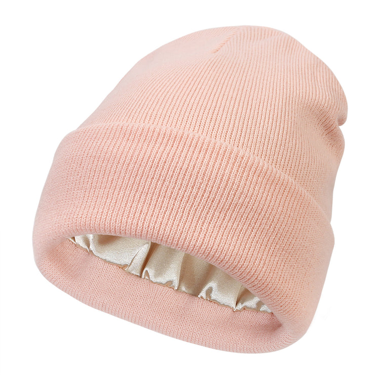 Fashionable Warm Knitted Wool Hat loveyourmom Love Your Mom 4 Pink  